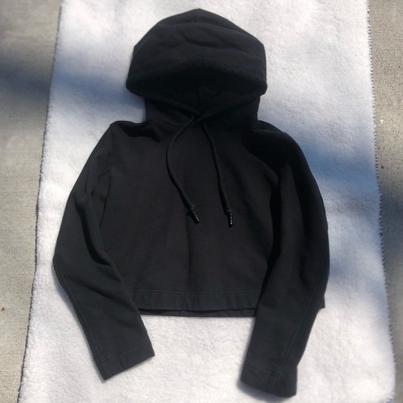 Aritzia Sweaters - Aritzia Terry Fleece Hoodie - Slightly Cropped